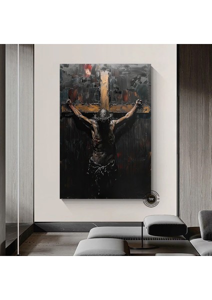 Isa Kanvas Tablosu; Dini Hediye; Hristiyan Duvar Dekoru; Kutsal Kitap Sanatı; Çağdaş Hristiyan Sanat