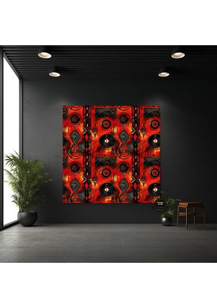 Afrikalı Kültür Duvar Sanatı, Soyut Afrika Duvar Sembolleri, Etnik Hediye Kanvası indirimleri