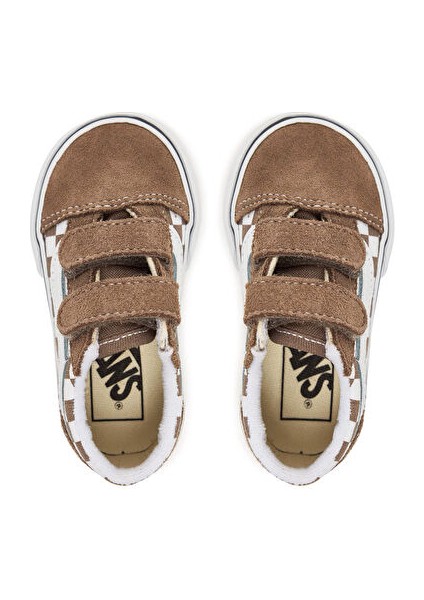 Old Skool V Bebek Günlük Ayakkabı VN000CTG1NU1 Kahverengi modelleri