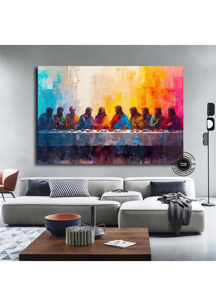 Son Akşam Yemeği Kanvas; Dini Duvar Dekoru; Isa Mural Tablo; Ekstra Büyük modelleri
