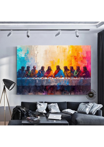 Son Akşam Yemeği Kanvas; Dini Duvar Dekoru; Isa Mural Tablo; Ekstra Büyük fırsatları
