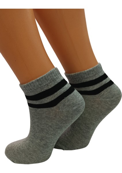 Kadın 3'lü Çizgili Patik Çorap fiyatları