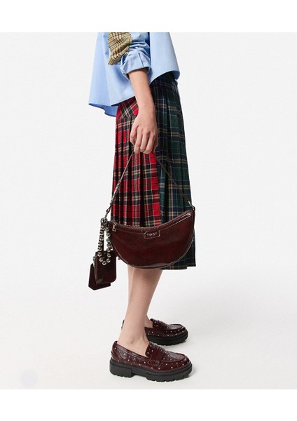 Deri Görünümlü Karma Aksesuarlı Çanta TW6250052027035 fiyatları