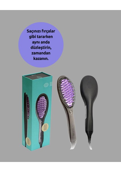 Hızlı Isınan 365 Derece Sabit Isılı Seramik Düzleştirici Tarak Isıya Dayanıklı fiyatları