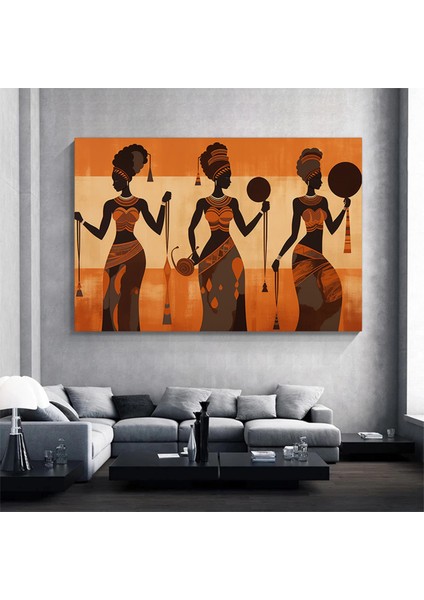 Afrika-Amerikan Kültür Tablosu, Yerel Kadınlar Temalı Duvar Kanvası indirimleri
