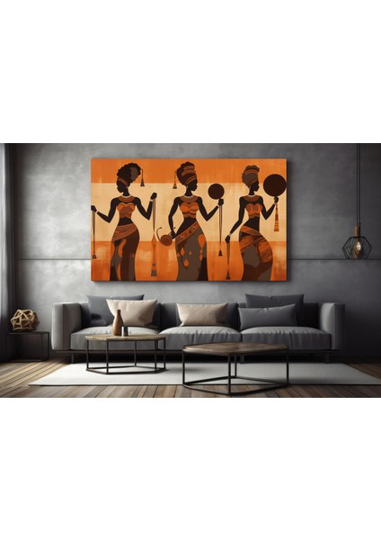Afrika-Amerikan Kültür Tablosu, Yerel Kadınlar Temalı Duvar Kanvası