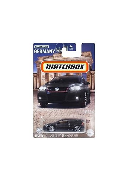Germany 1:64 Tekli Arabalar - Volkswagen Golf Gti HVV34 - HVV05
