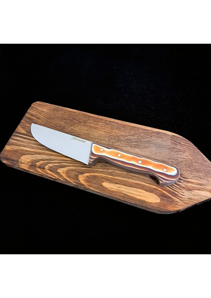 N690 Çelik Profesyonel Kelle Bıçağı , Sürmene Özel Seri Kesme Bıçağı , Yüzme Bıçağı , Sıyırma Bıçağı Verzalit Sap Kurban Seti 4 'lü Paket fırsatları