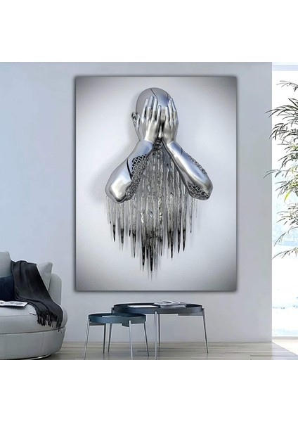 Ağlayan Adam Kanvas Baskısı, Ev Dekoru ve Duvar Panosu fiyatları