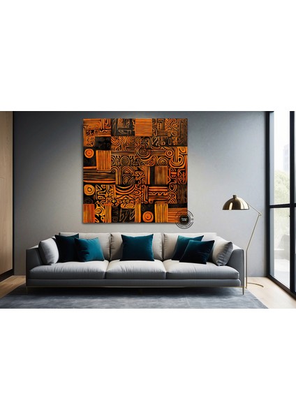 Afrika-Amerikan Kültürü Duvar Sanatı; Afrika Kültürü Duvar Dekoru; Kabile Duvar Sanatı; Soyut Kanvas indirimleri