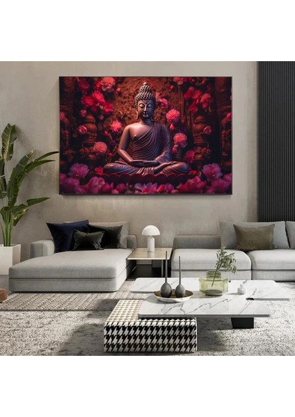 Buda Kanvası, Asya Temalı Duvar Tablosu, Meditasyon Buda Posteri indirimleri
