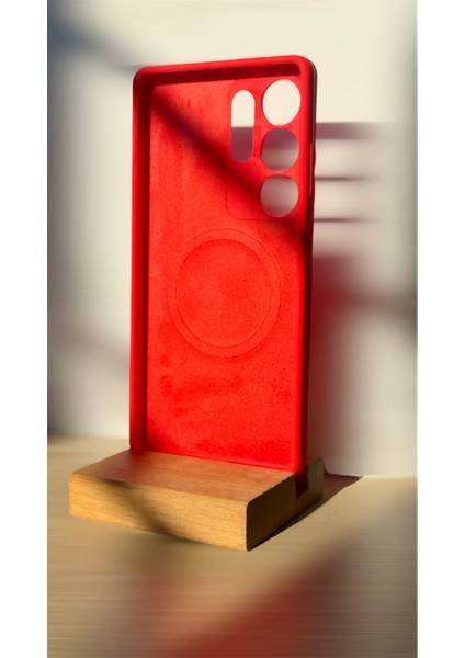 Samsung Galaxy S25 Ultra Uyumlu Magsafe Destekli Premium Haki & Kırmızı & Lacivert & Gri Kılıf–ultra Ince & Dayanıklı