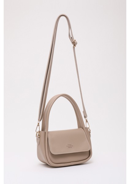 Vizon SHK198 Suni Deri ,tek Bölmeli, Çıtçıtlı Ayarlanabilir Askılı El, Kol ve Omuz Çantası fiyatları