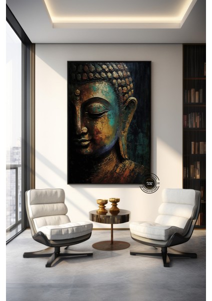 Buddha Kanvas Tablo – Yoga ve Meditasyon Temalı Duvar Sanatı – Lotus ve Hediye fiyatları
