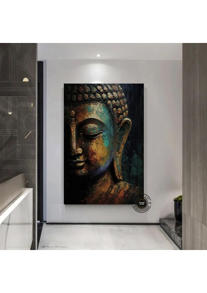 Buddha Kanvas Tablo – Yoga ve Meditasyon Temalı Duvar Sanatı – Lotus ve Hediye indirimleri