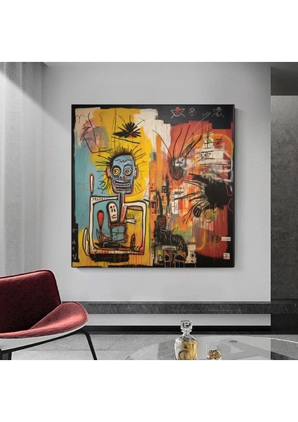 Modern Sokak Sanatı; Orijinal Graffiti Sanatı; Benzersiz Soyut Kanvas Resimleri; Soyut Graffiti Sana modelleri