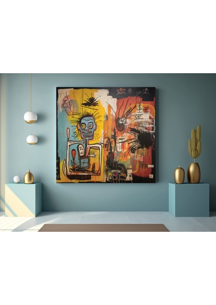 Modern Sokak Sanatı; Orijinal Graffiti Sanatı; Benzersiz Soyut Kanvas Resimleri; Soyut Graffiti Sana indirimleri