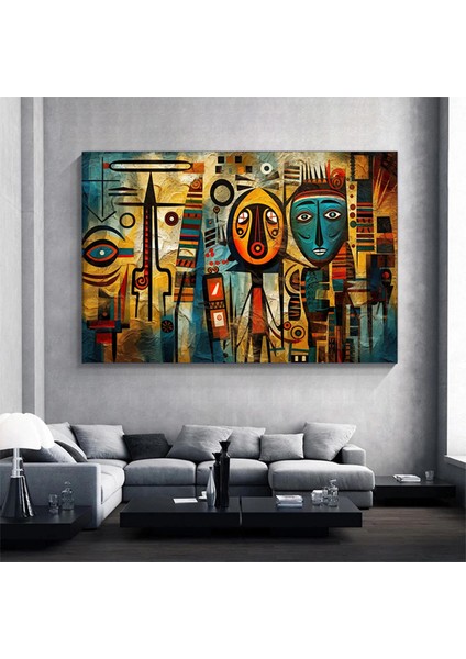 Afrika Sembolleri ile Duvar Sanatı, Afrika Desenleri ve Modern Kültür Temalı Hediye