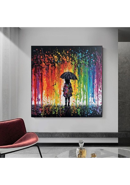 Modern Sokak Sanatı – Orijinal Graffiti Sanatı; Benzersiz Soyut Tuval; Asmaya Hazır fiyatları