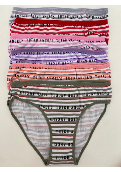 Kadın Bloom Bikini Külot 6'lı Paket-Kombin