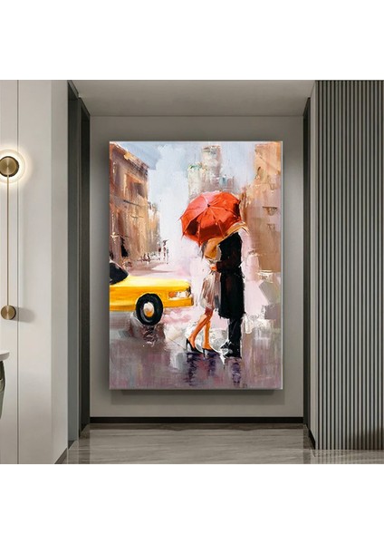 Aşk Resmi; Aşıkların Buluşması Kanvas; Erkek ve Kadın Kanvas Resmi; Kavuşma Duvar Sanatı fiyatları