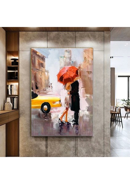 Aşk Resmi; Aşıkların Buluşması Kanvas; Erkek ve Kadın Kanvas Resmi; Kavuşma Duvar Sanatı modelleri