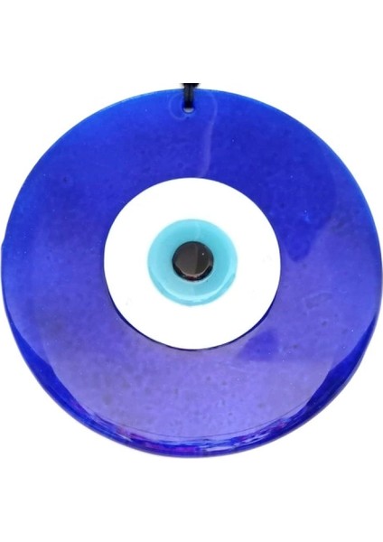 Mavi Cam Nazar Boncuklu 20 Santimetre El Yapımı Duvar Süsü modelleri