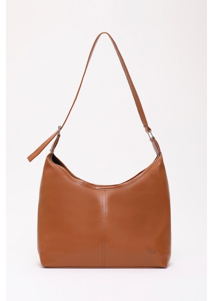 Taba SHK208 Yumuşak Suni Deri ,tek Bölmeli, Çıtçıtlı Ayarlanabilir Askılı Kol ve Omuz Çantası