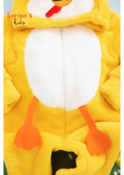 Welsoft Civciv Yumuşak Peluş Fermuarlı Bebek Tulumu - 1 Yaş fırsatları