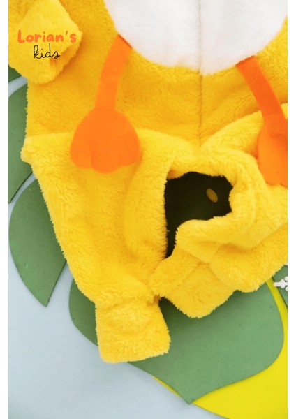 Welsoft Civciv Yumuşak Peluş Fermuarlı Bebek Tulumu - 1 Yaş indirimleri