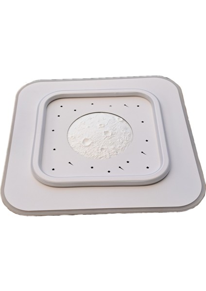 Kumandalı Üç Renk Modern LED Sarkıt Avize