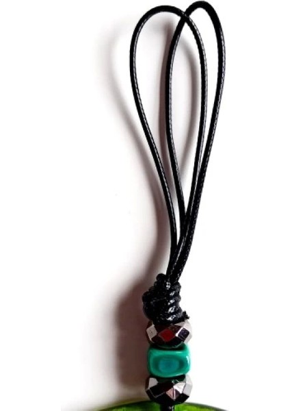 Mavi Nazar Boncuklu Şeffaf Yeşil El Yapımı Duvar Süsü modelleri