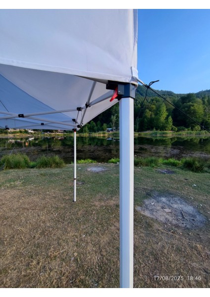 3x3 M 40 mm Altıgen Gazebo Tente modelleri