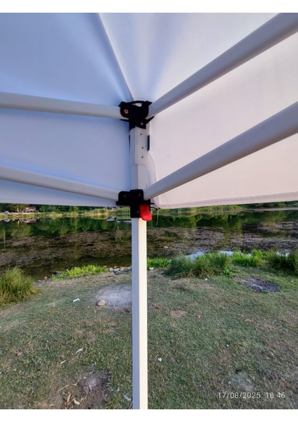 3x3 M 40 mm Altıgen Gazebo Tente fırsatları