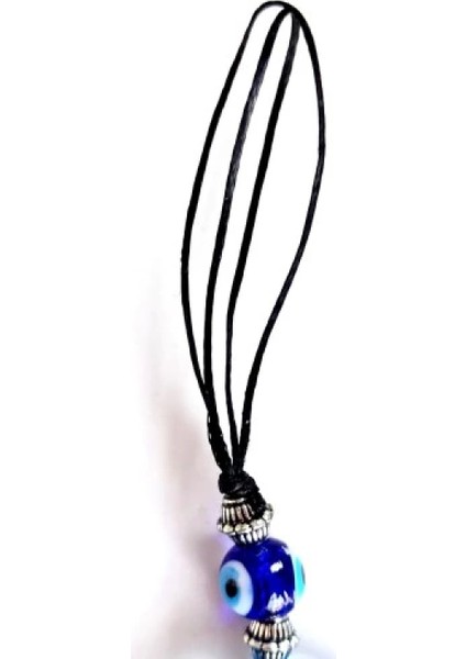 Mavi Renk Damla Model Nazar Boncuklu El Yapımı Cam Duvar Süsü Hediyelik Dekor modelleri