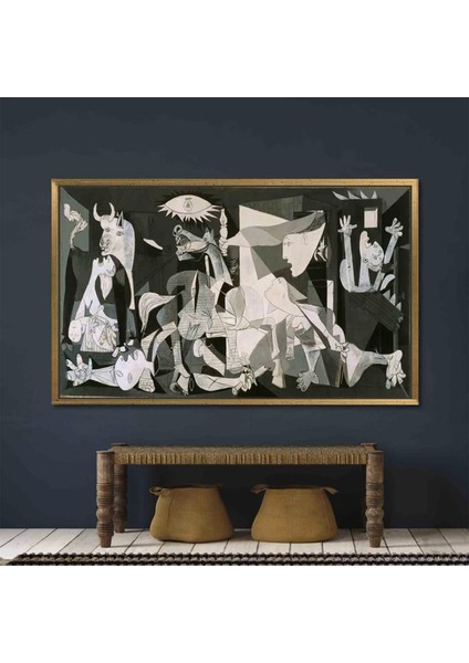 Guernica Kanvası, Pablo Picasso Guernica Baskısı, Ünlü Tablo Reprodüksiyonu fırsatları