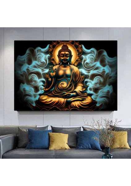 Buda Kanvası, Baskı, Duvar Sanatı Kanvas Tasarımı, Asılmaya Hazır Dekor, Buda Baskı Duvar Sanatı indirimleri