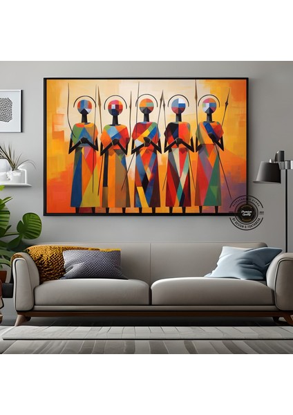 Afrika Amerikan Kültürü Duvar Sanatı, Afrika Kültürü Duvar Dekoru, Yerel Kadın Duvar Sanatı