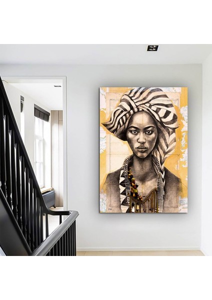 Etnik Kadın Kanvas Sanatı; Etnik Kanvas Baskı; Kadın Kanvas Tablosu; Kadın Kanvas Baskısı; Çok Renkli modelleri