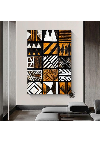 Afrika Amerikan Kültürü Duvar Sanatı, Afrika Kültürü Duvar Dekoru, Kabile Duvar Sanatı