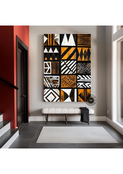 Afrika Amerikan Kültürü Duvar Sanatı, Afrika Kültürü Duvar Dekoru, Kabile Duvar Sanatı modelleri