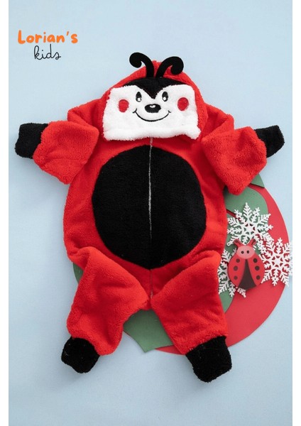 Welsoft Uğurböceği Yumuşak Peluş Fermuarlı Bebek Tulumu - 1 Yaş fiyatları