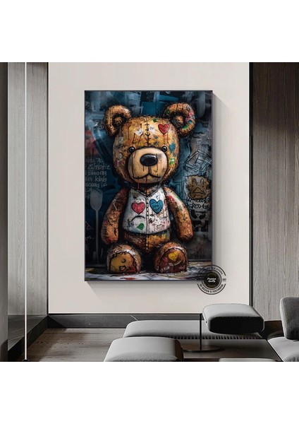 Teddy Ayı Duvar Sanatı; Graffiti Stil; Sokak Sanatı
