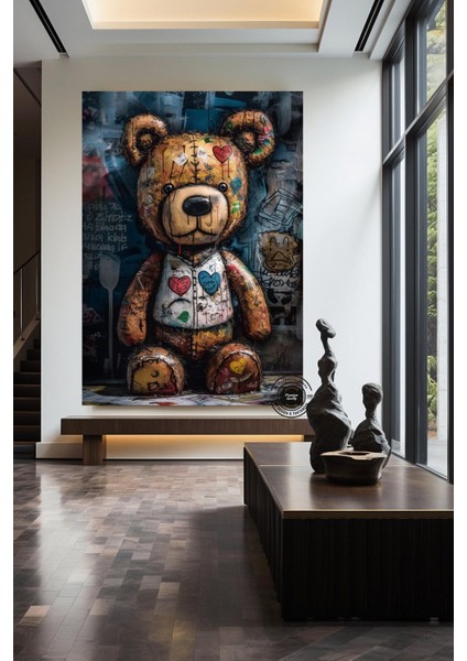 Teddy Ayı Duvar Sanatı; Graffiti Stil; Sokak Sanatı fırsatları