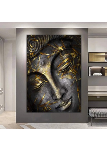 Buddha Kanvas Tablosu; Asya Duvar Sanatı; Meditasyon Kanvası; Budist Baskı; Meditasyon Duvar Sanatı; fiyatları