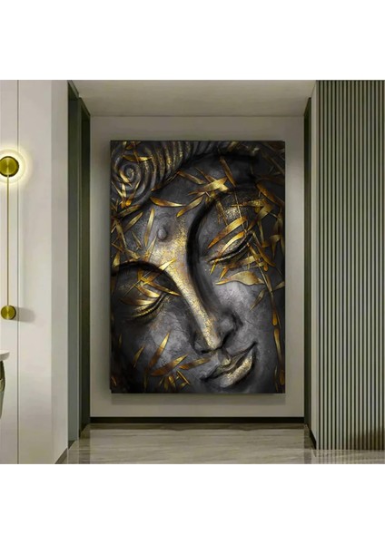 Buddha Kanvas Tablosu; Asya Duvar Sanatı; Meditasyon Kanvası; Budist Baskı; Meditasyon Duvar Sanatı; indirimleri