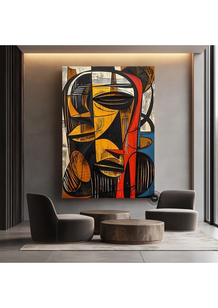 Afrika Soyut Sanat Çok Renkli Poster, Etnik Kültür Ev Dekoru fiyatları