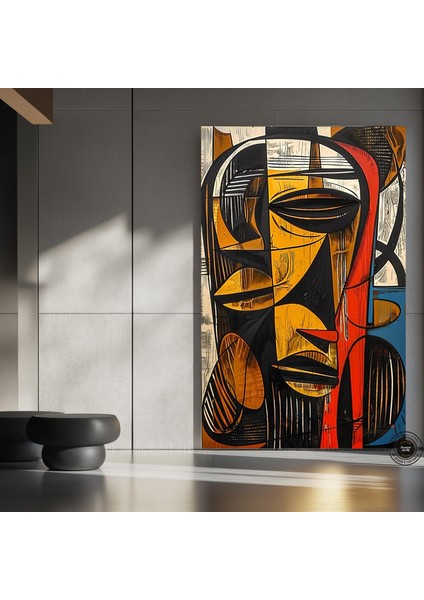 Afrika Soyut Sanat Çok Renkli Poster, Etnik Kültür Ev Dekoru modelleri