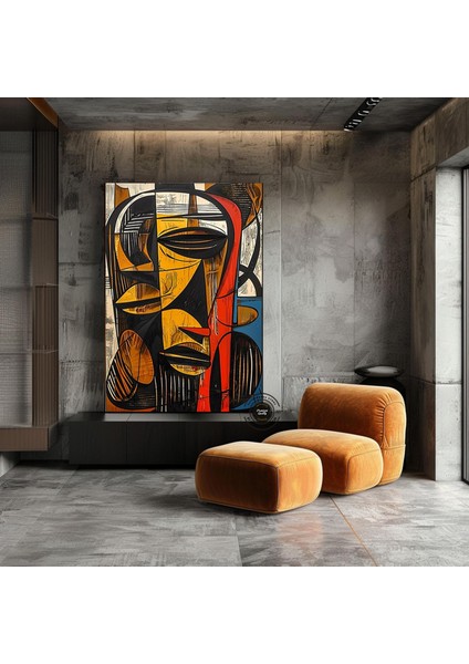 Afrika Soyut Sanat Çok Renkli Poster, Etnik Kültür Ev Dekoru indirimleri