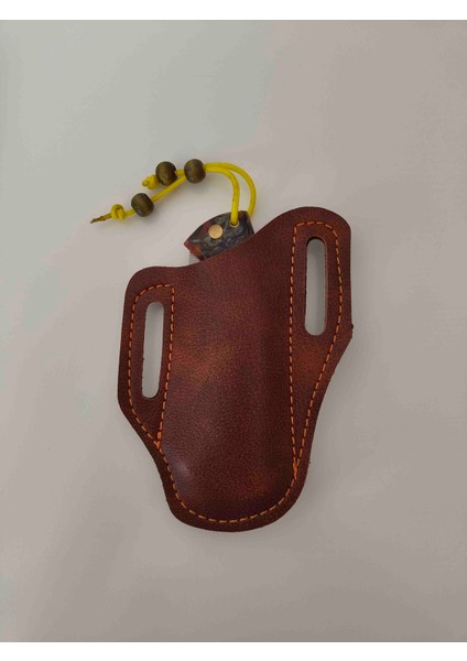 El Yapımı Kilit Mekanizmalı N690 Çelik Epoksi Kabze Çakı (Deri Kılıf Hediyeli) fırsatları